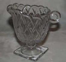 Indiana Glass Pretzel Creamer in Crystal