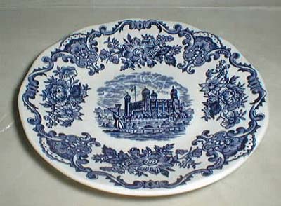 Enoch Wedgwood Royal Homes of Britain Saucer