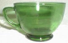 Anchor Hocking Coffee Cup Forest green