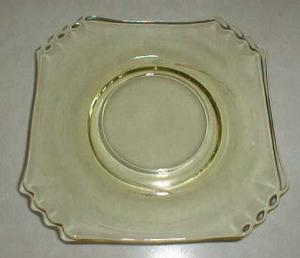 Mayfair Cup Saucer in Yellow