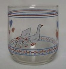 Luminarc Hearts & Geese Rock Tumbler.