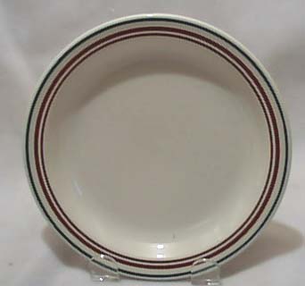 Buffalo China Three Band Bread and Butter