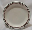 Buffalo China Three Band Bread and Butter