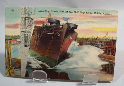 1944 Mobile Alabama Post Card