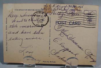1944 Mobile Alabama Post Card