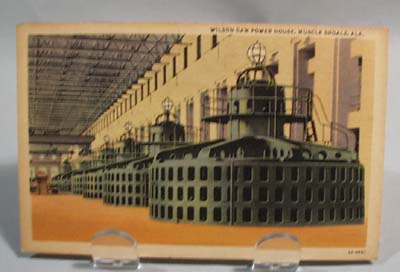 1947 Muscle Shoals Alabama Post Card