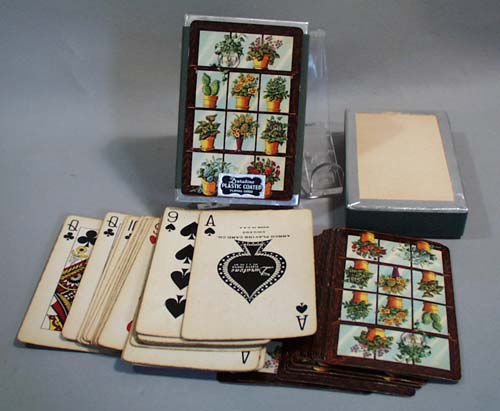 Plastic Coated Duratone playing cards