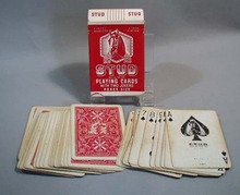 Stud deck of cards, Red horse