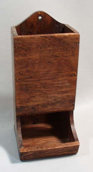 Match Safe, wooden marked Viking made in Japan