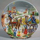 Towle Royale Limoges Noel the Three Wise men plate