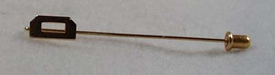 Letter D Stickpin
