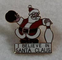 Santa Claus Enameled pin