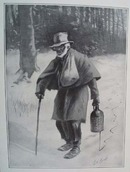 1908 There's Many a Slip Print, Original print