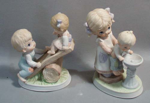 Homco Co. Figurines Drinking Fountain