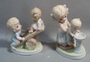 Homco Co. Figurines Drinking Fountain