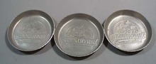 3 stanhome aluminum coasters