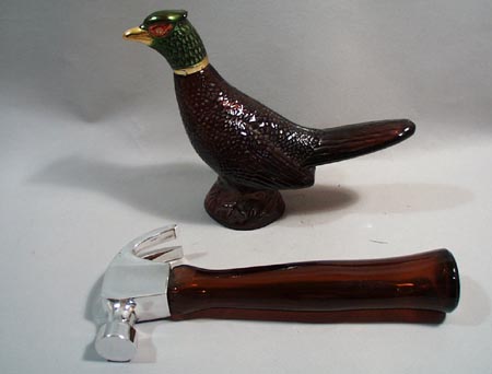 Avon Hammer and Pheasant bottles