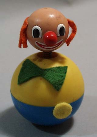 Western Germany Bobble Toy Clown