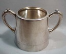 Albert Pick & Company Sheffield Nickel plate sugar bowl