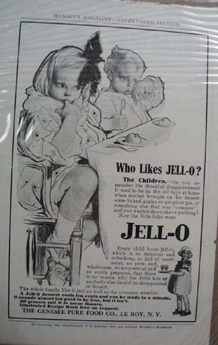 Jell-O Ad Who Likes Jell-O