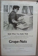 Grape-Nuts Ad Build What You Build