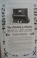 Pianola Piano Ad Will Enable You to enjoy and Know Music as Never Before