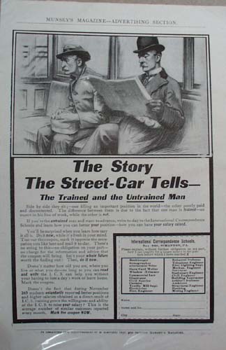 International Correspondence School Ad