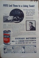 Eveready Battery Ad Fate Led Them to a Living Tomb
