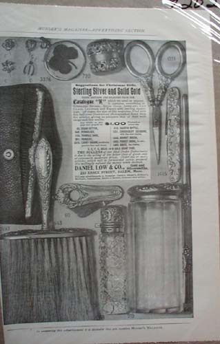 Daniel Low Co Silver Gold Ad