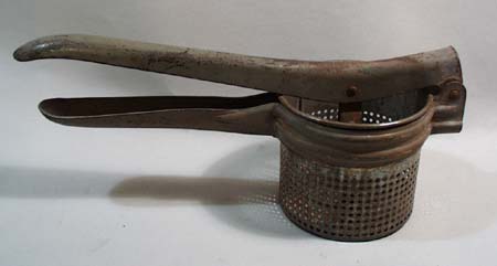 Old battleship gray potato masher