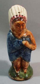 Indian Salt Shaker, Full headdress