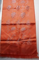 Silk Scarf featuring French Buildings