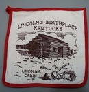 Lincoln's Birthplace Kentucky pot holder