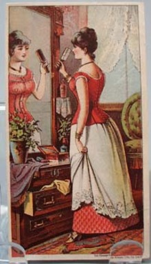 Victorian Trade Card Jackson Corset Co