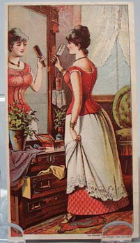 Victorian Trade Card Jackson Corset Co