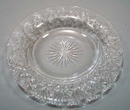 Cut glass cheese dish