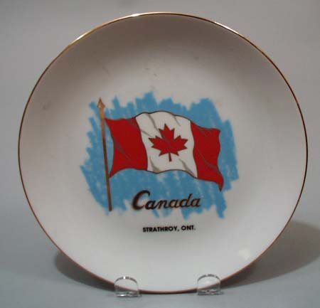 Banawe souvineer plate Strathroy Ont Canada