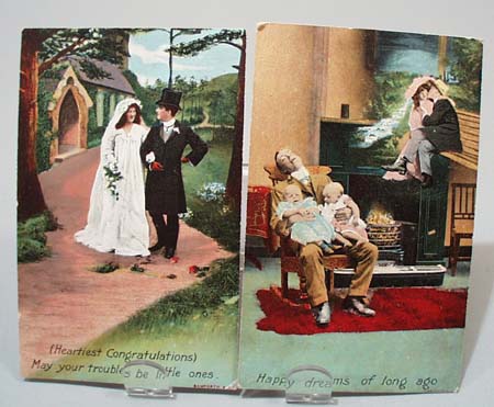 Pr Marriage comedy post cards
