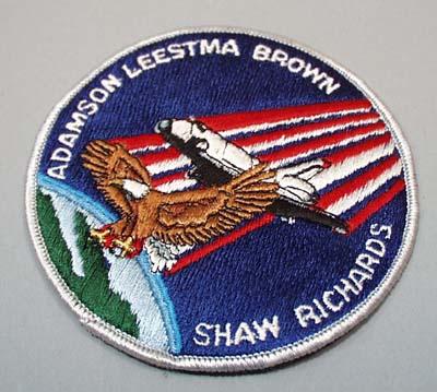 Space Shuttle Columbia patch