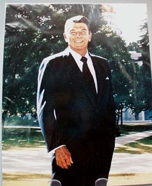 Ronald Reagan Portrait 1974