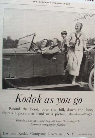 Eastman Kodak Ad 1925