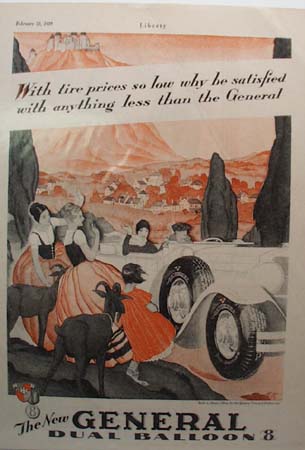 General Tire Balloon 8 Ad 1929