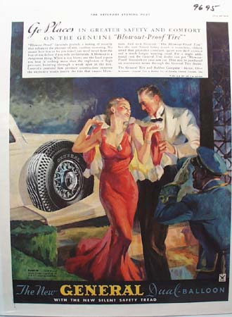 General Tire Safety Tread Ad 1934