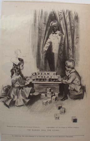 Cream of Wheat Blocks Ad 1907