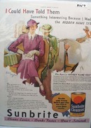 Sunbrite Cleanser Hidden Name Test Ad 1935