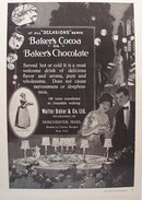 Baker's Cocoa All Occasions Ad 1920