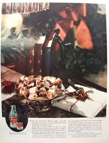 Carnation Milk Christmas Ad 1927