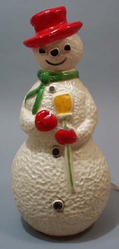 Nice older lighted Snowman