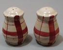 Desk and Rack inc plaid salt & pepper shaker