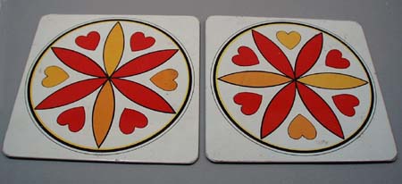 Red Ball Hot pad/ Wall Plaque